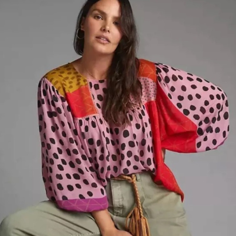 bl-nk Miranda Peasant Blouse